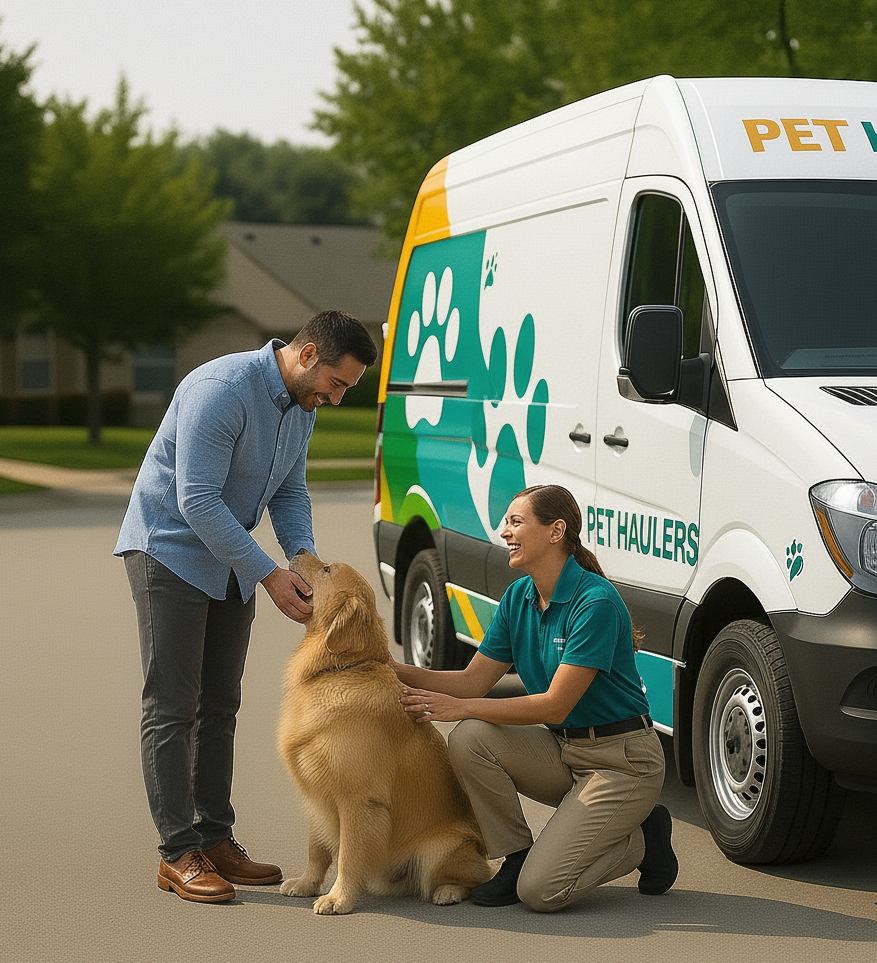Professional pet transport driver verification and background check process